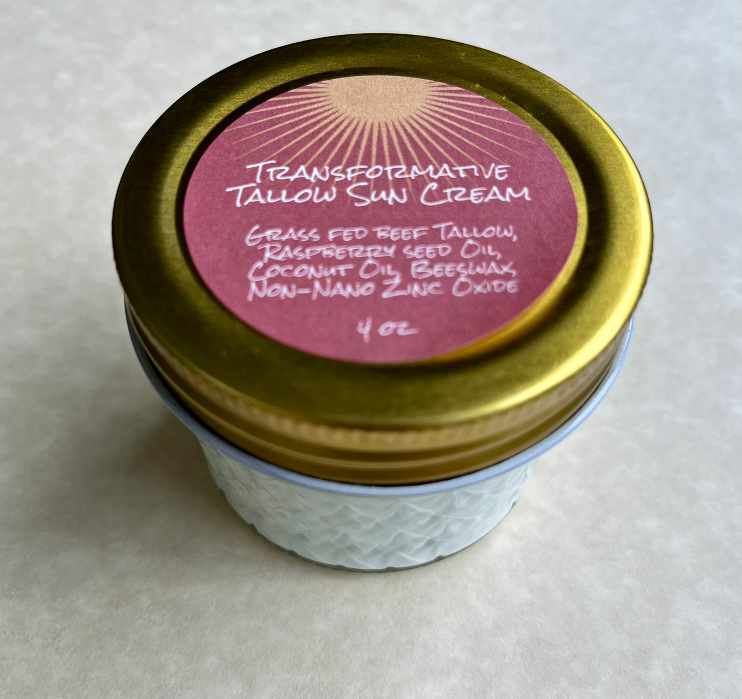 Tallow Sun Cream 4oz