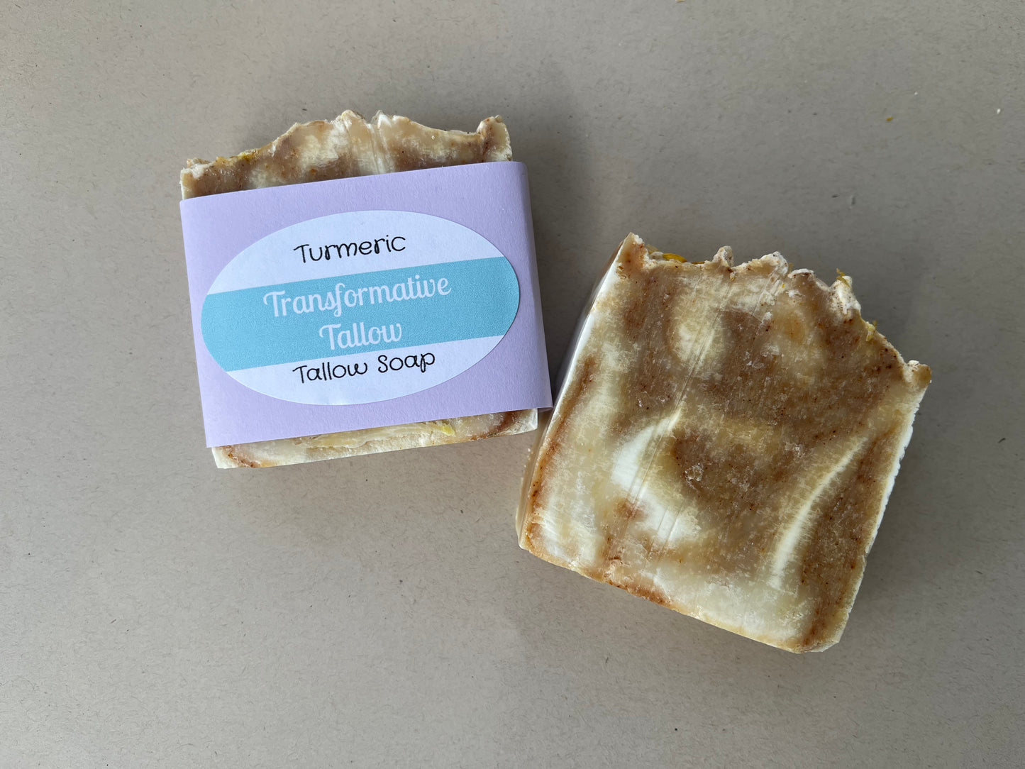 Turmeric Tallow soap bar