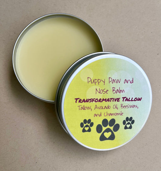 Dog nose and paw Tallow Balm