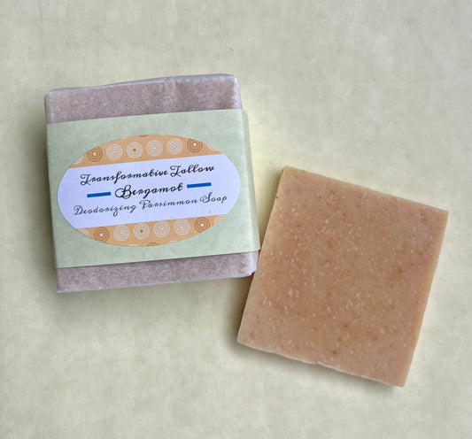Persimmon deodorizing soap