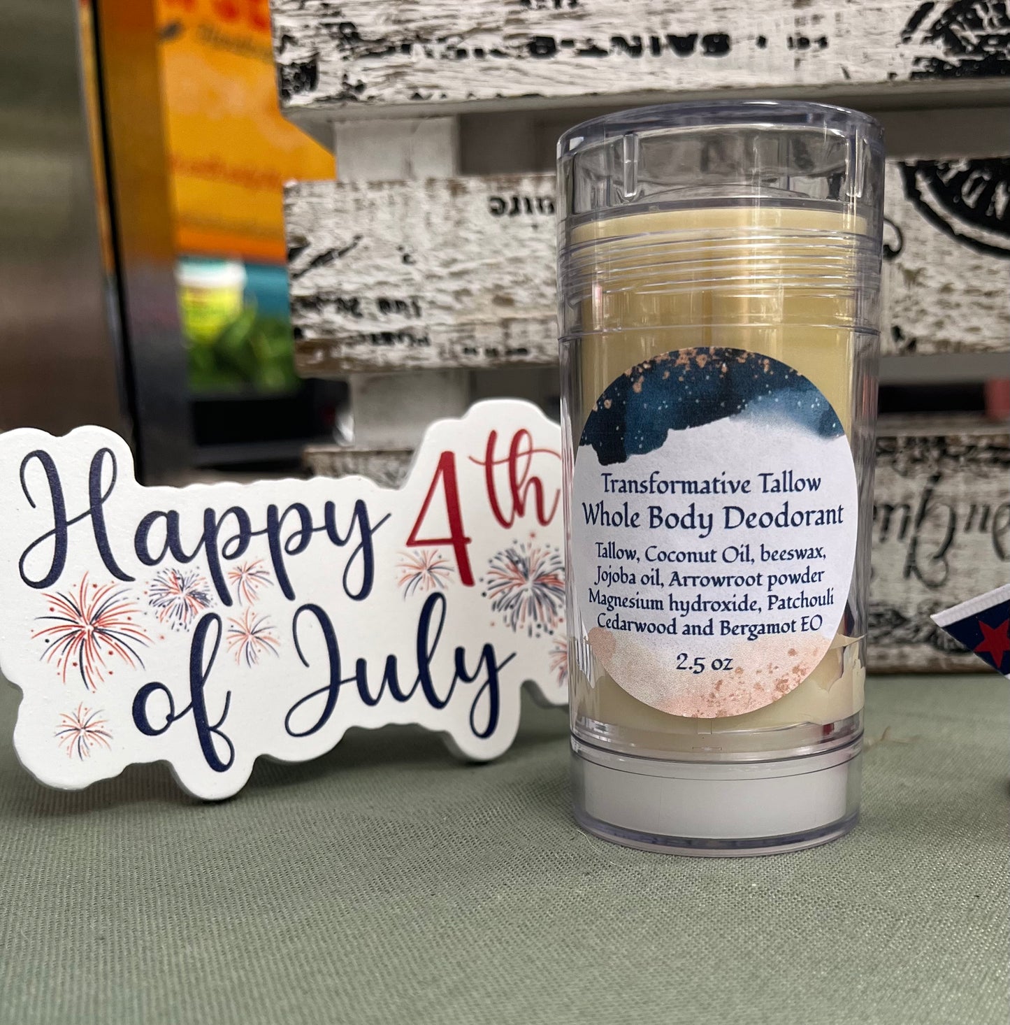 Tallow Deodorant